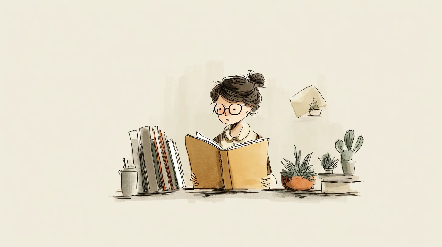 Illustration for Book Editing