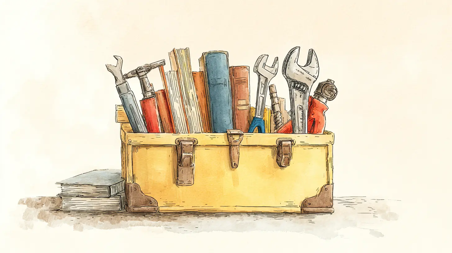 Illustration for Book Editing Tools