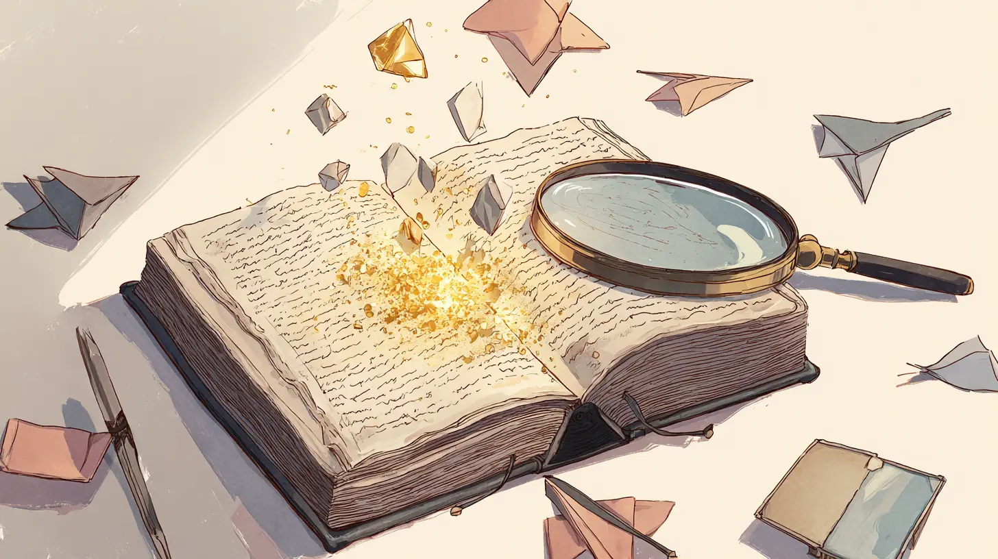 Illustration for Copy Editing