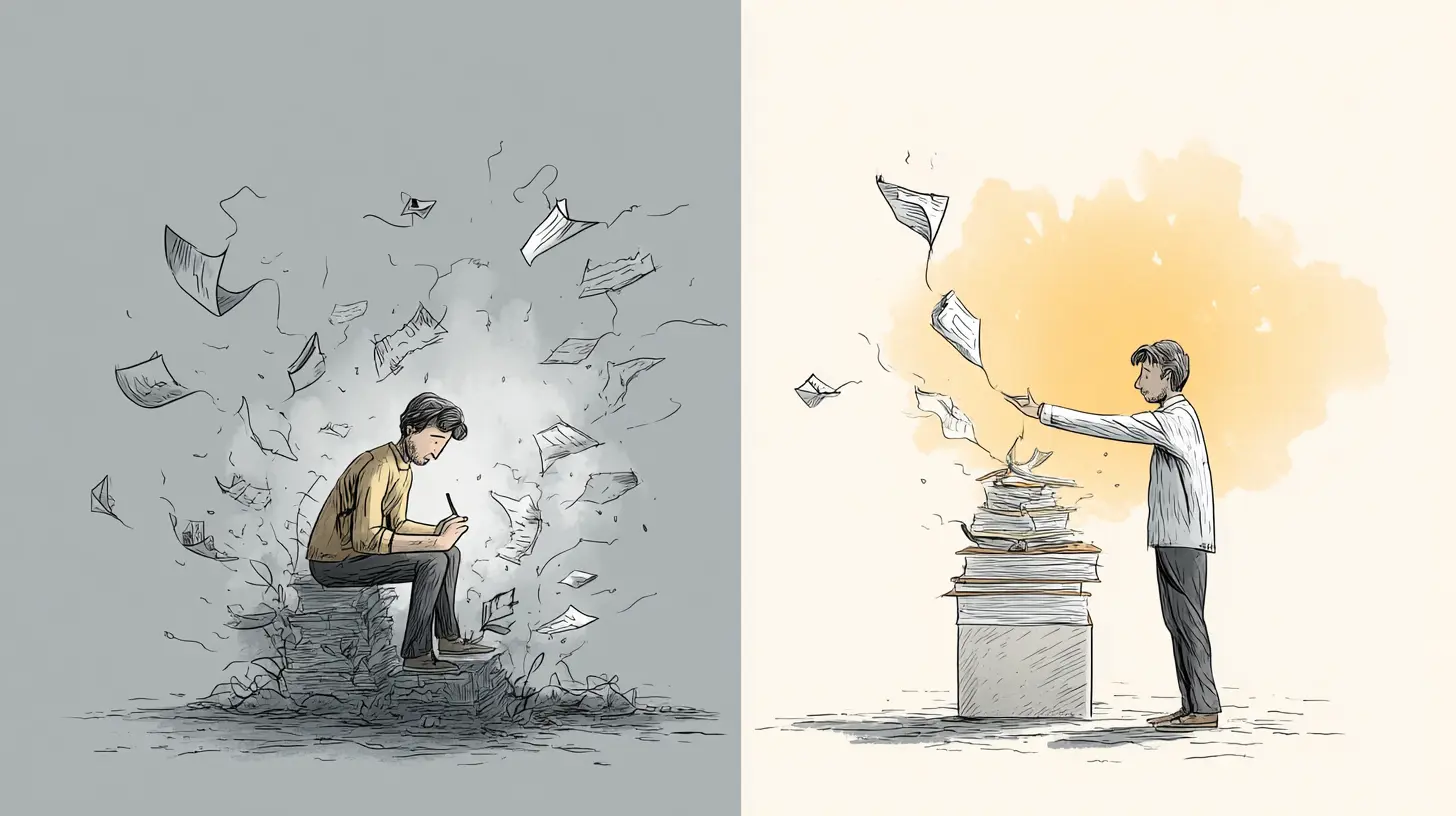 Illustration for Developmental Editing Vs Line Editing: What’s The Difference?