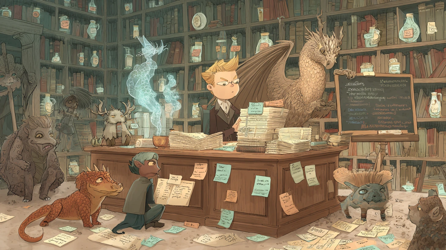 Illustration for Fantasy Book Editing