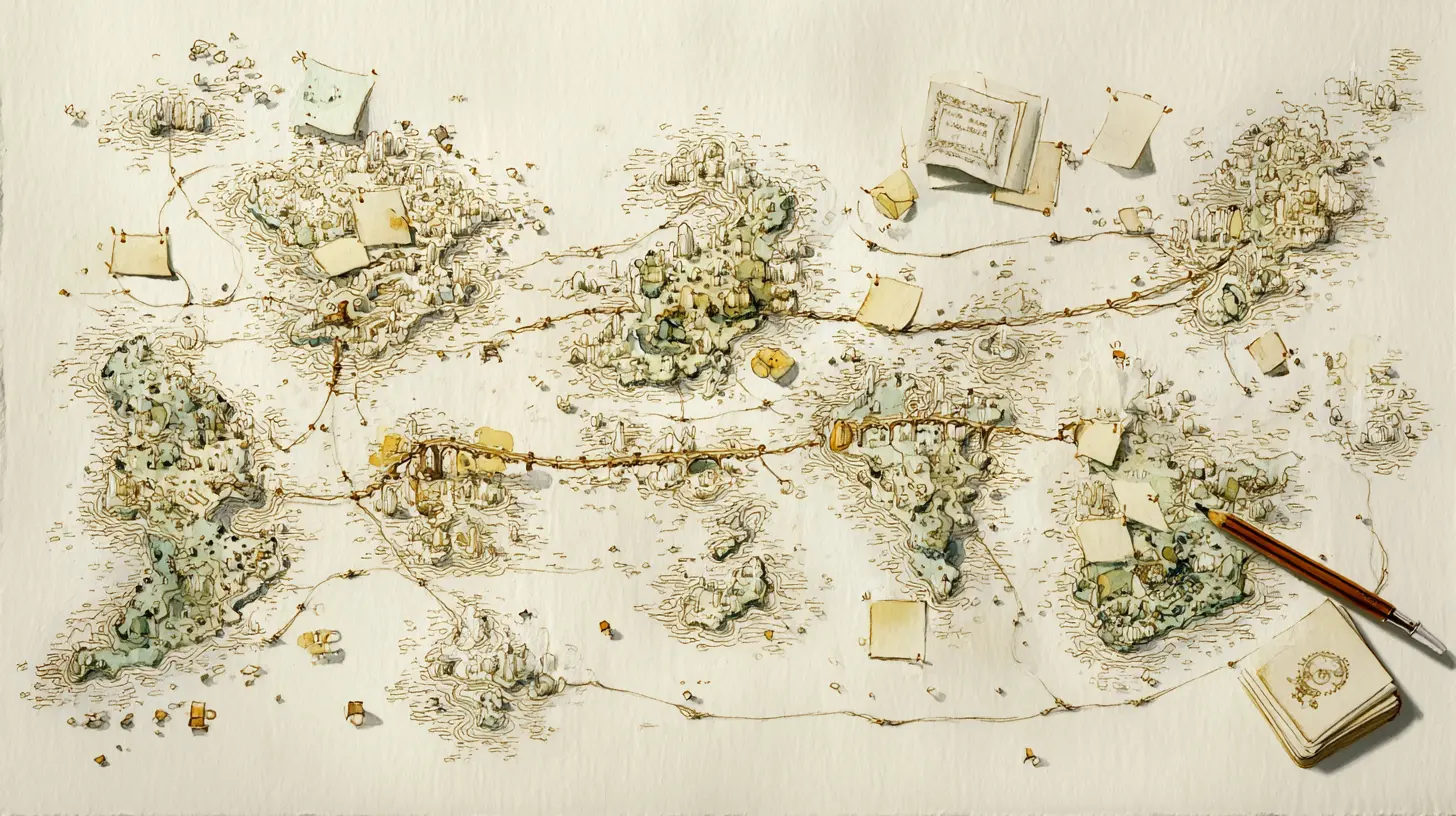 Illustration for Fiction Book Editing