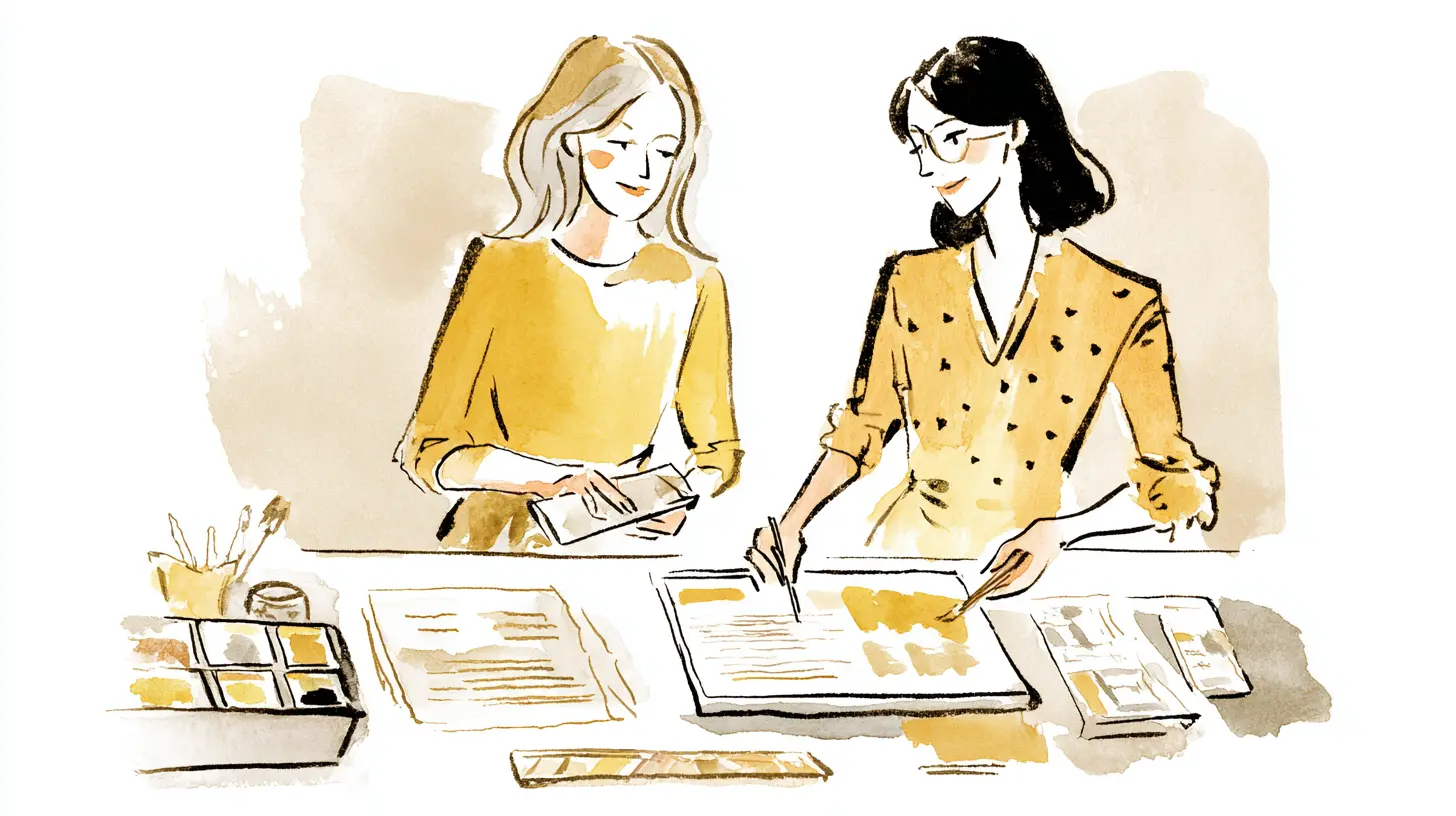 Illustration for How Editors Help Authors Shape Their Vision