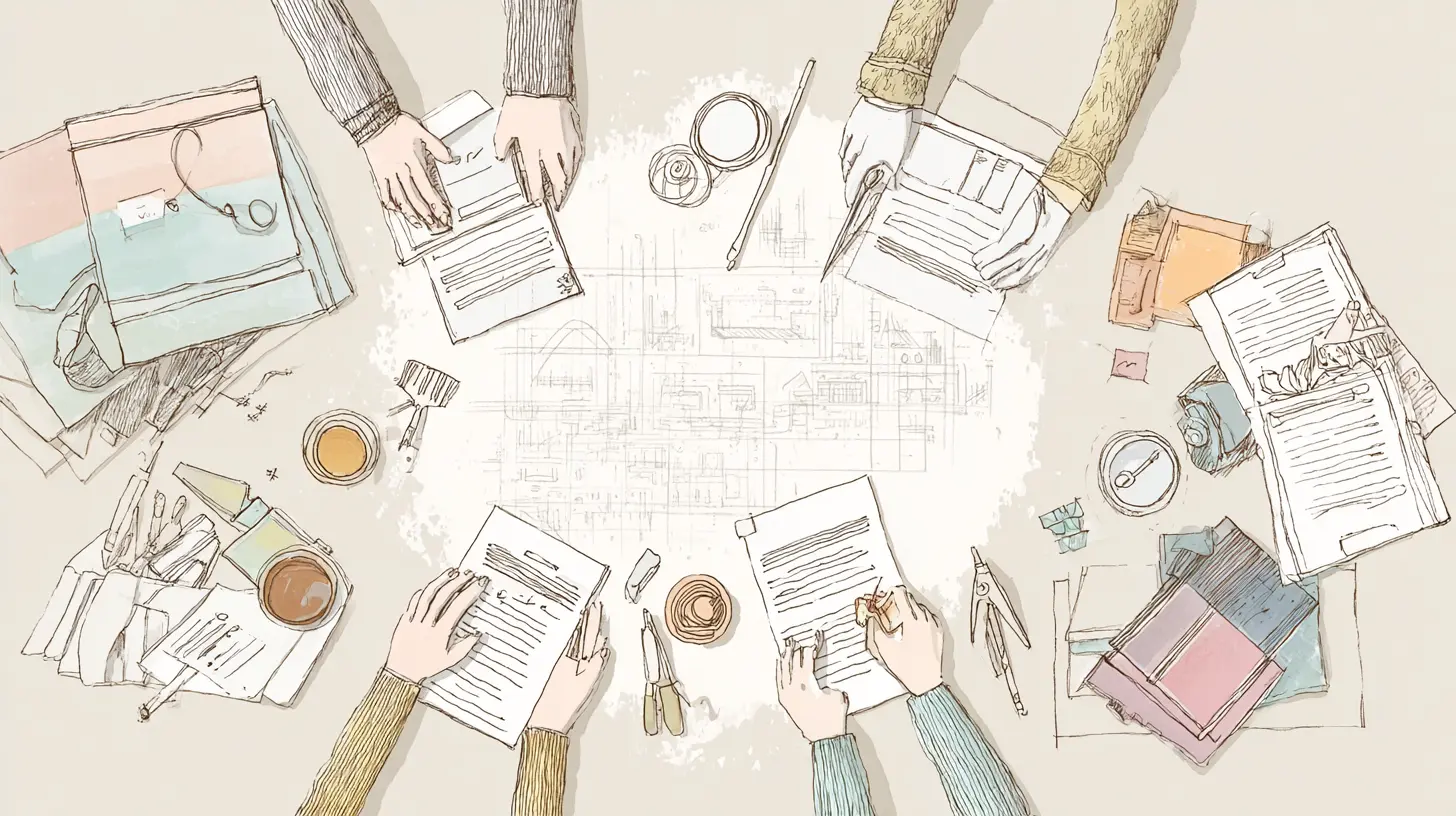 Illustration for How To Build An Editorial Team For Your Book