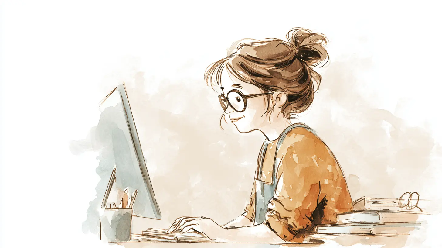 Illustration for How To Create A Professional Author Website