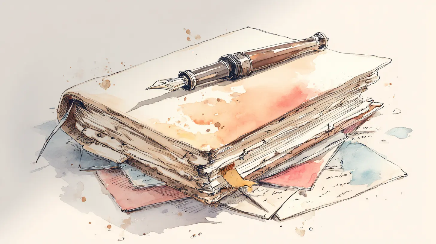 Illustration for Memoir Editing