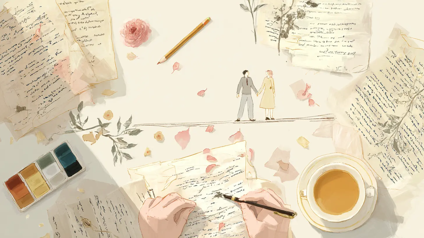 Illustration for Romance Book Editing