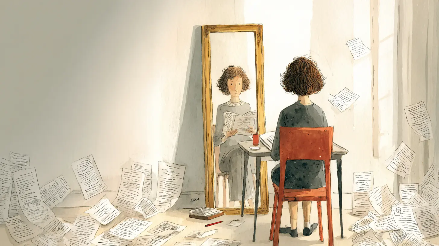 Illustration for Self-editing