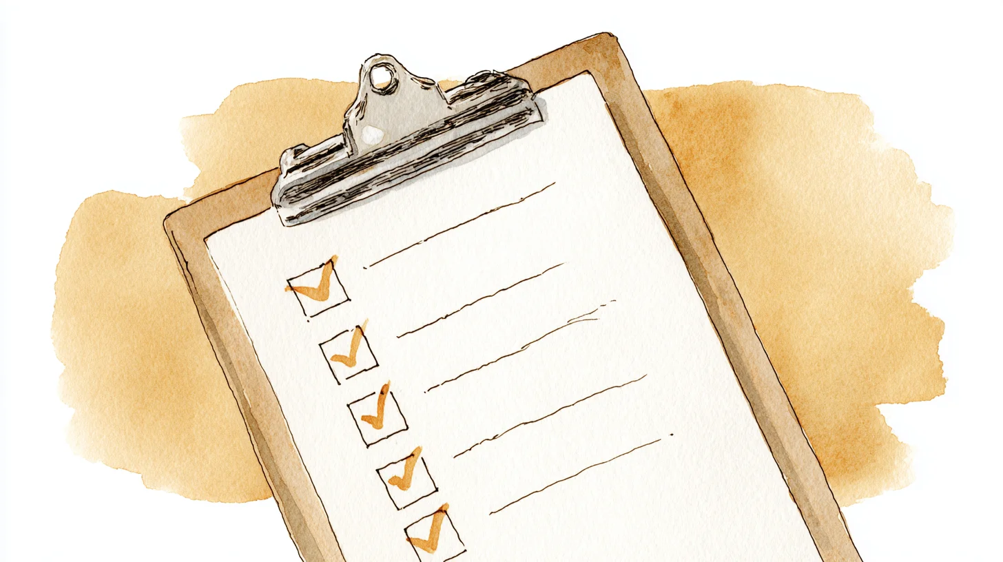 Illustration for Self Editing Checklists