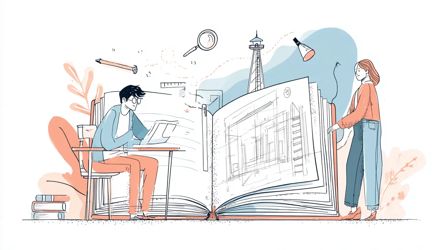 Illustration for Self-Editing tips from a Developmental Editor