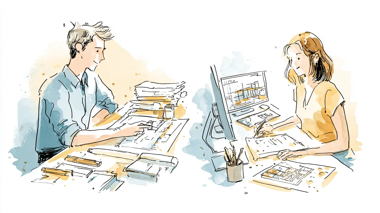 Illustration for The Difference Between Developmental And Substantive Editing