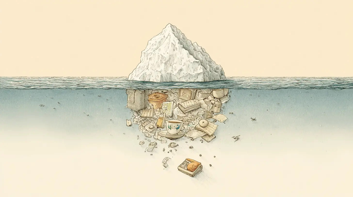 Illustration for Writing Character Backstory Without Info Dumps