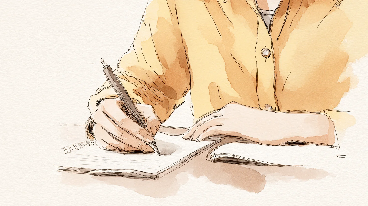 Illustration for Writing Technique